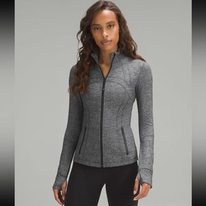 Lululemon Define Jacket Luon Size 4 Heathered Black